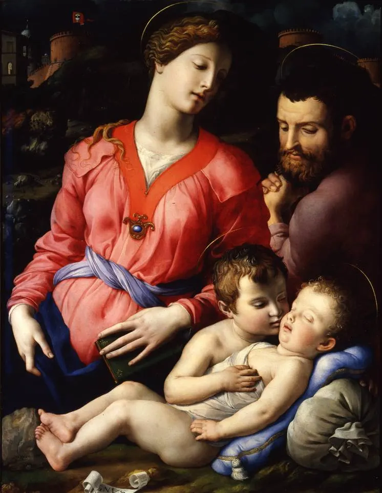 Panciatichi Holy Family by Bronzino