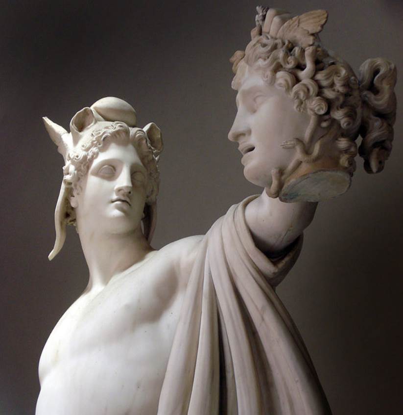 Perseus Triumphant Antonio Canova Vatican Museums sculptures