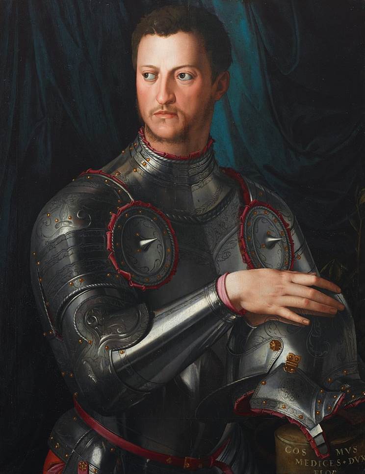 Portrait of Cosimo I de Medici by Bronzino