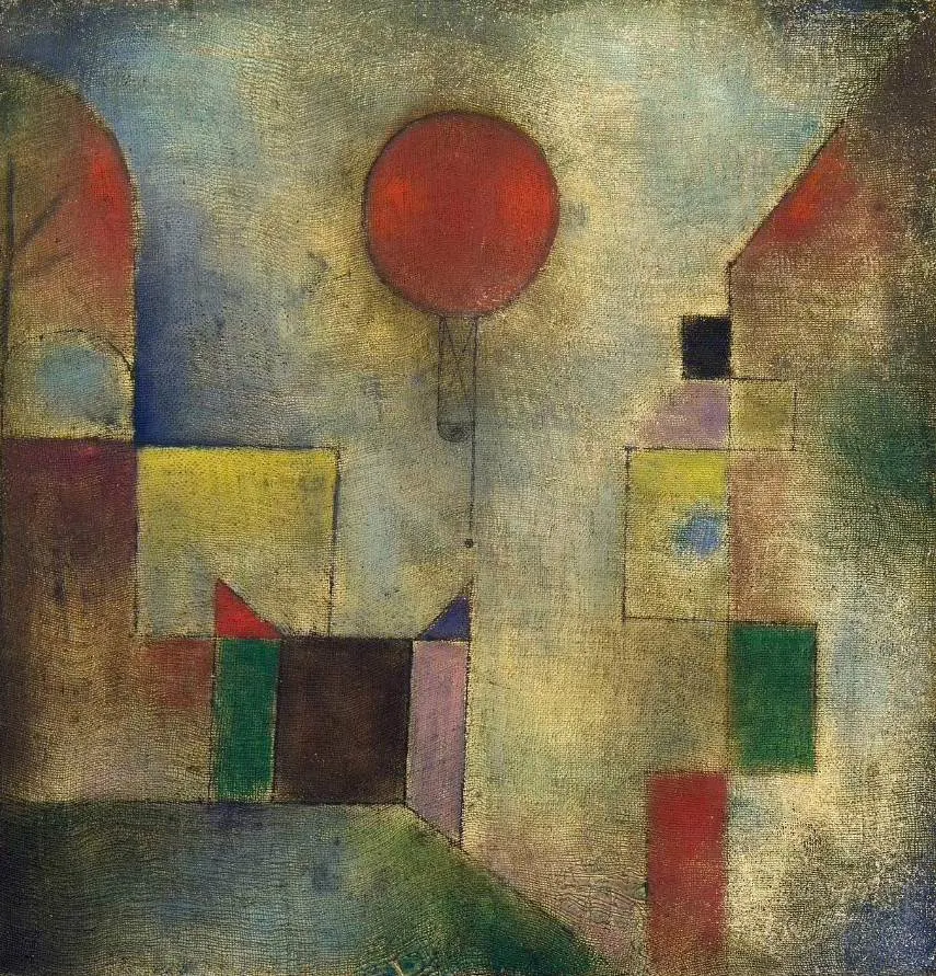 Red Balloon by Paul Klee