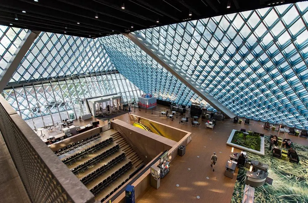 Seattle Central Library interior