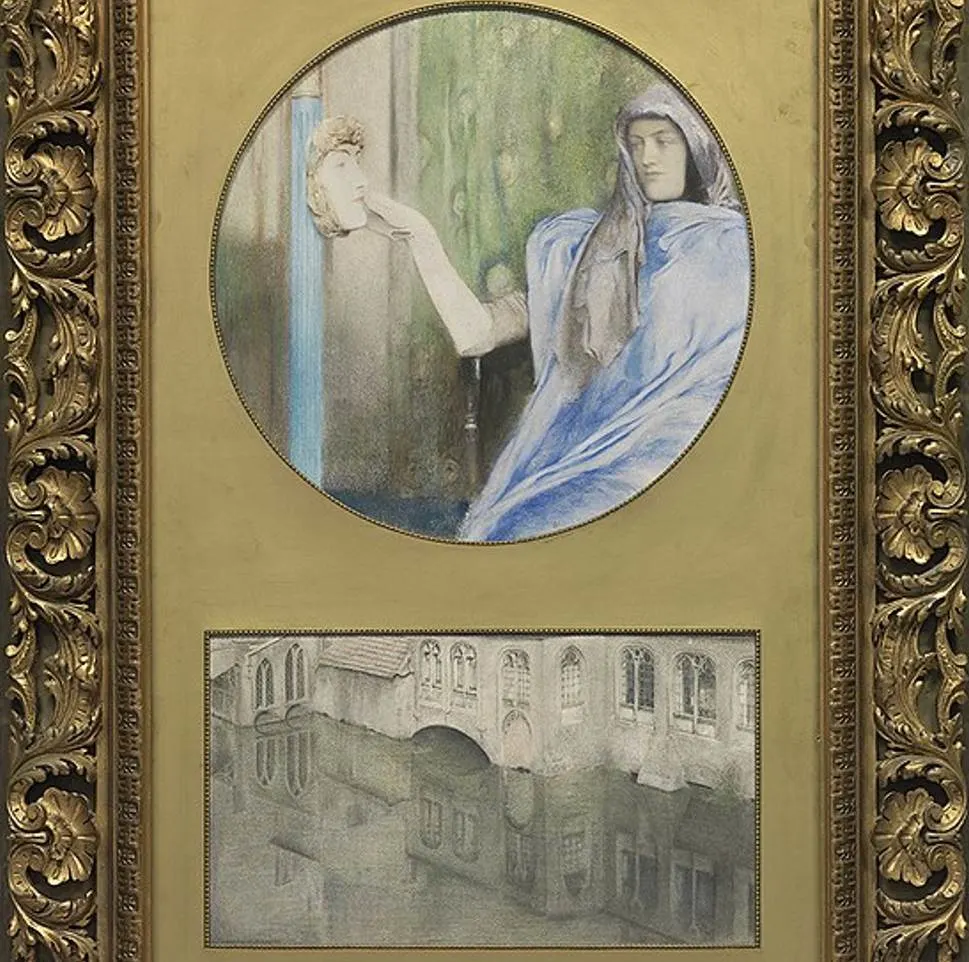 Secret Reflet by Fernand Khnopff