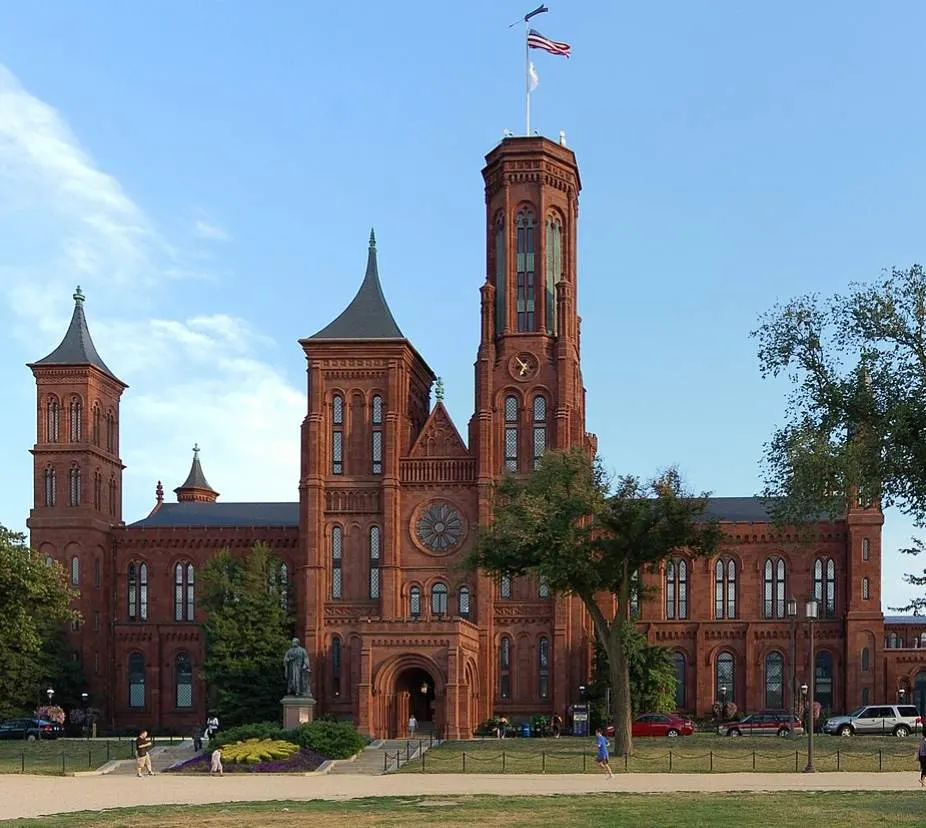 Top 10 Famous Romanesque Revival Buildings 1 Smithsonian Castle Romanesque Revival Architecture