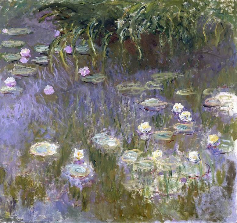 Water Lilies by CLaude Monet at the Toledo Museum of Art