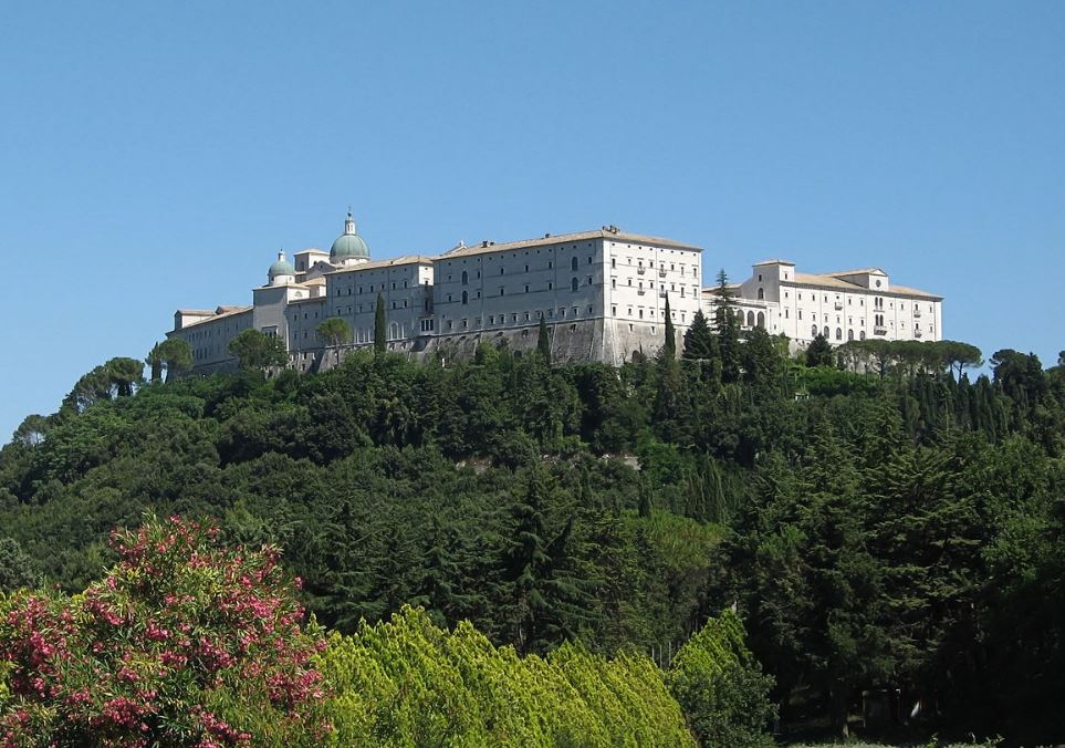 Abbey of Monte Cassino in Italy