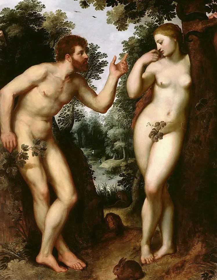Adam and Eve by Peter Paul Rubens