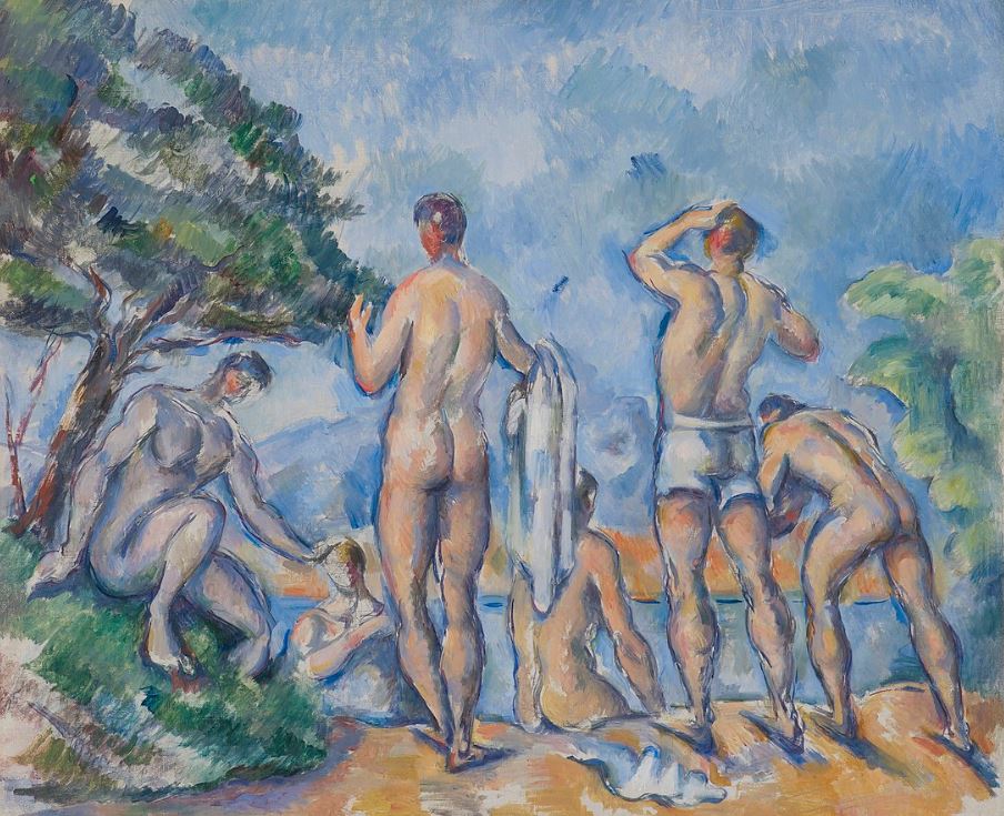Bathers by Paul Cezanne