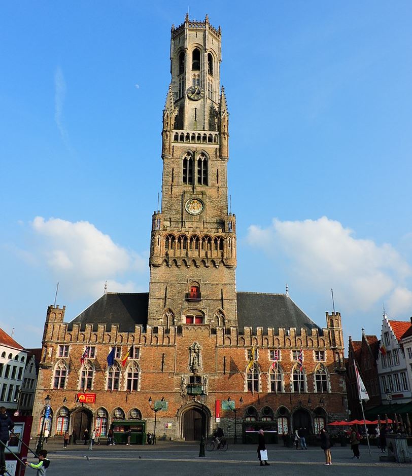 Belfry of Bruges Frontal view
