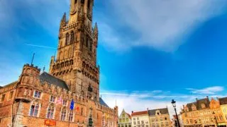 Belfry of Bruges Sideview