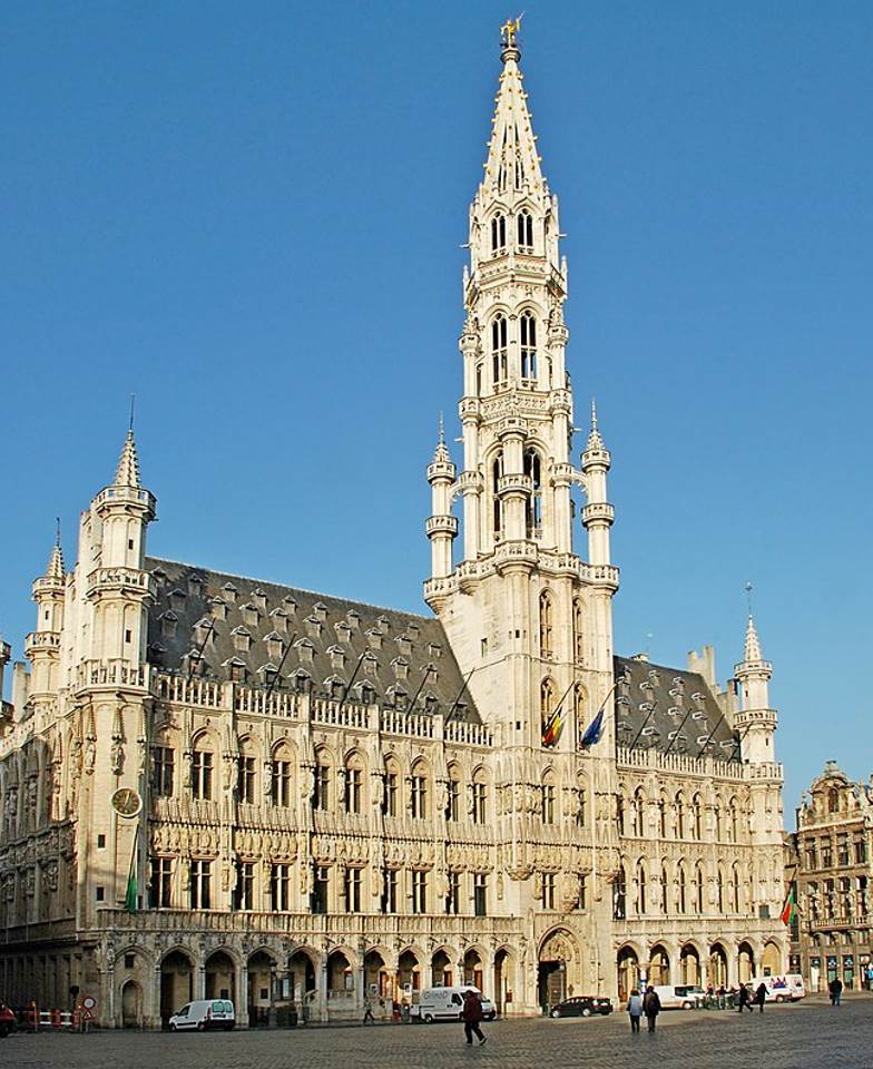 Brussels Beautiful Town Hall