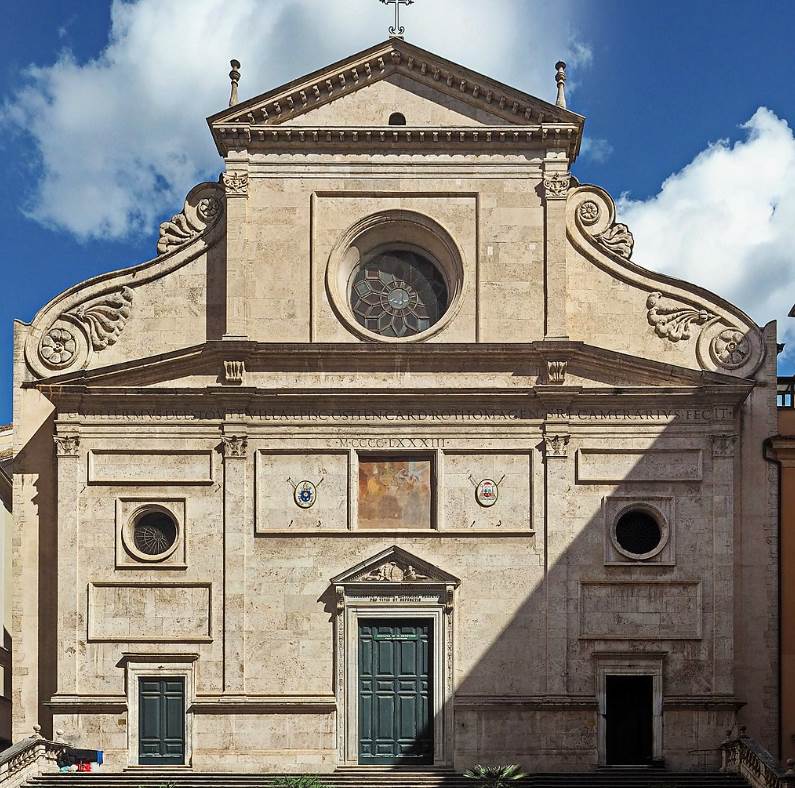 Church of SantAgostino in Rome