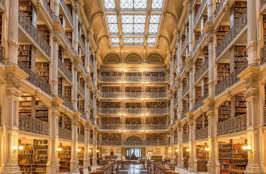 George Peabody Library in Baltimore
