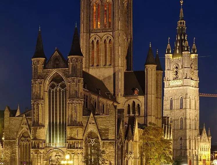 Ghent at night