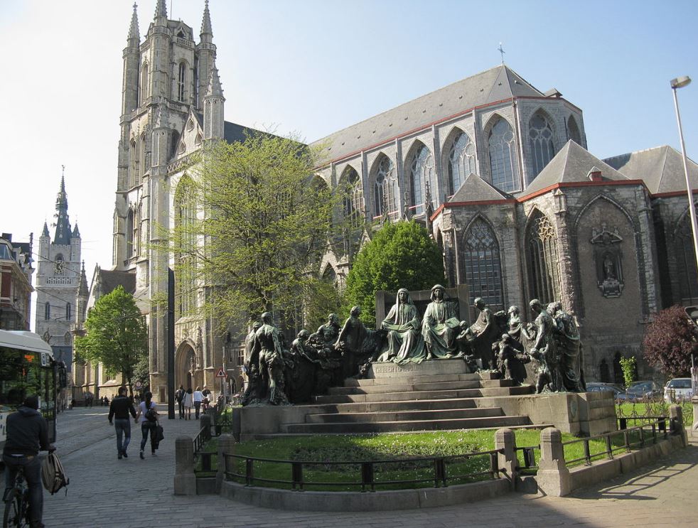 Jan van Eyck Square in Ghent