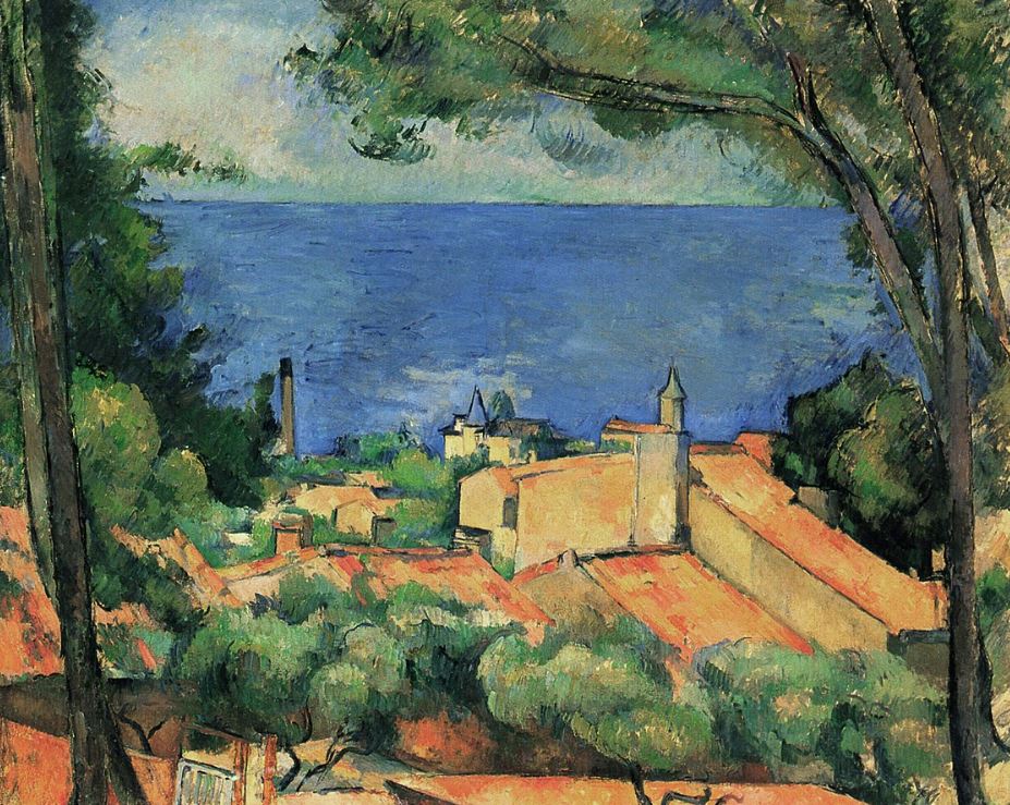 L'Estaque by Paul Cezanne