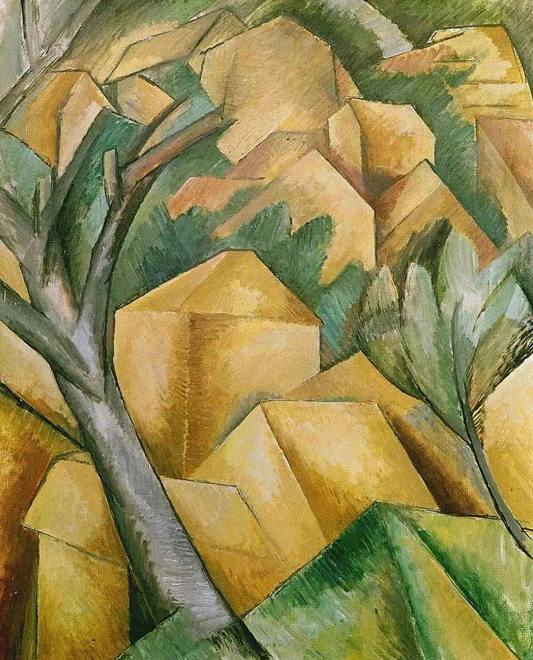 Maisons a lEstaque by Georges Braque