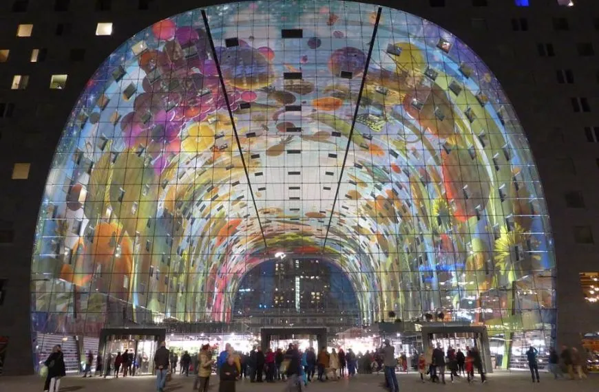 Markthal in Rotterdam buildings