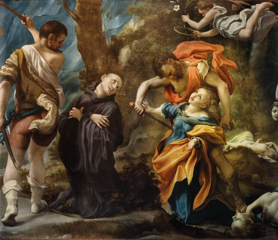 Martyrdom of Four Saints by Correggio
