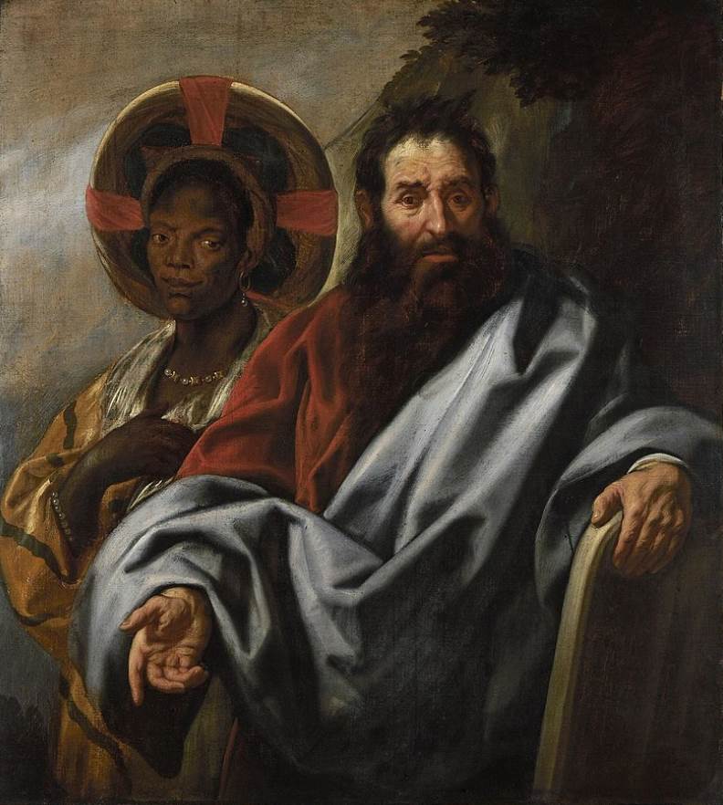 Moses and his Ethiopian wife Zipporah by Jacob Jordaens