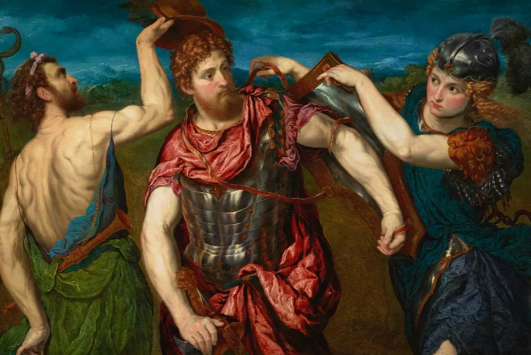 Perseus Armed by Mercury and Minerva by Paris Bordone Birmingham Museum of Art paintings