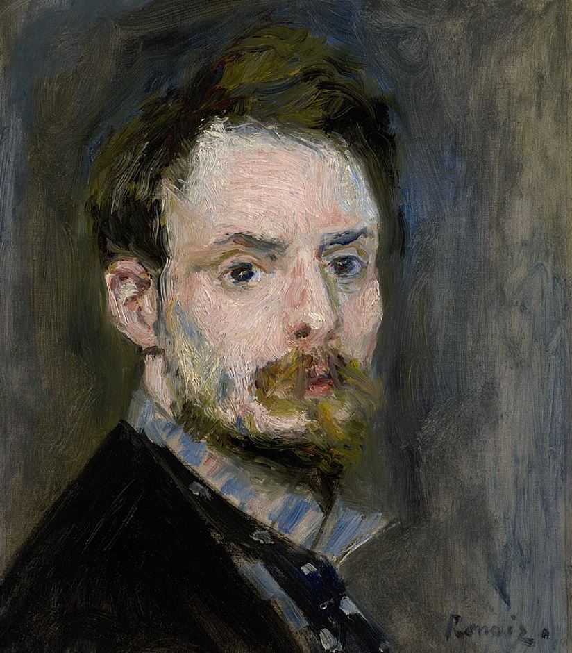 Pierre Auguste Renoir self portrait