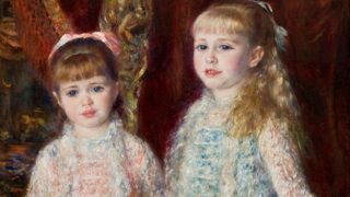 Pink and Blue by Pierre Auguste Renoir