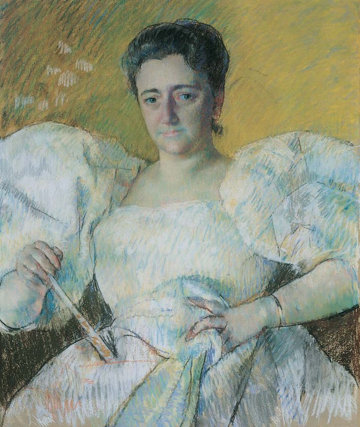 Portrait of Louisine W. Havemeyer by Mary Cassatt