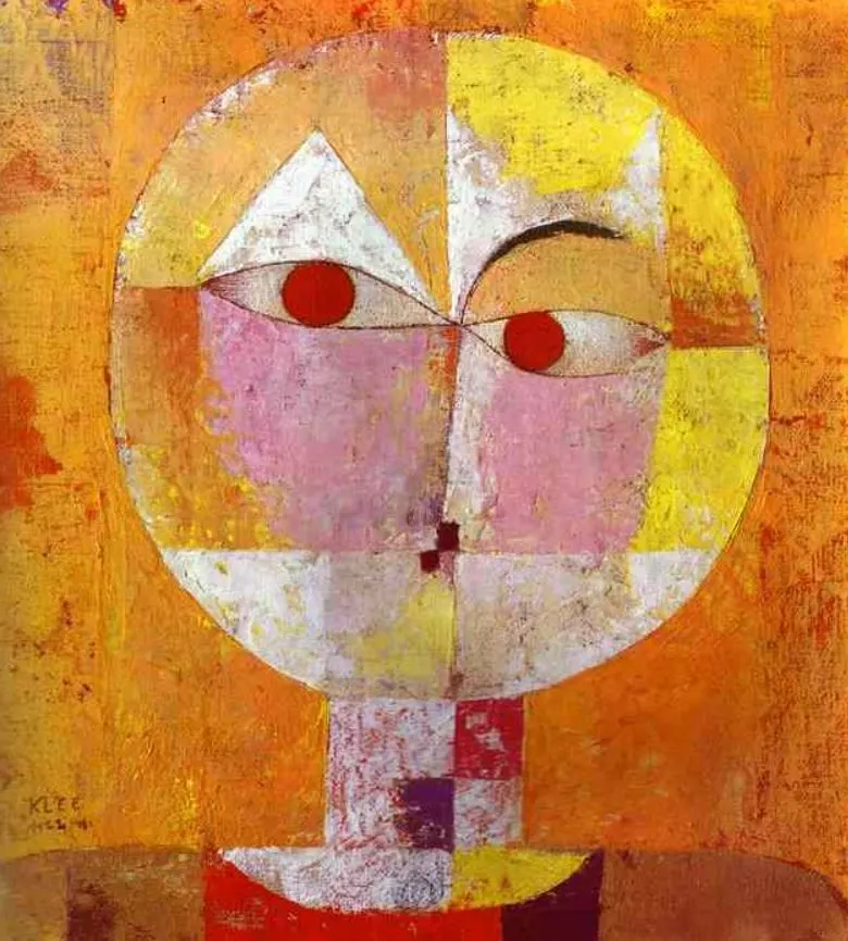 Senecio by Paul Klee