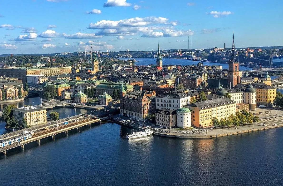 Stockholm City Hall Tower view