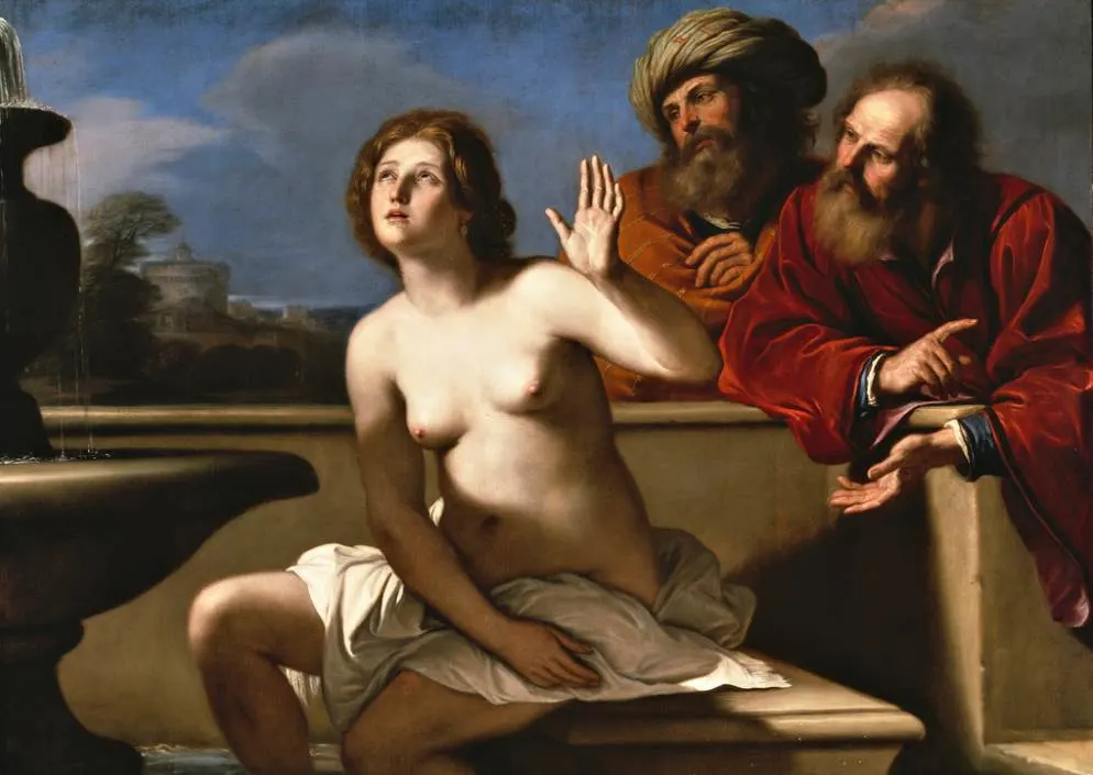 Suzanna and The Elders by Guercino