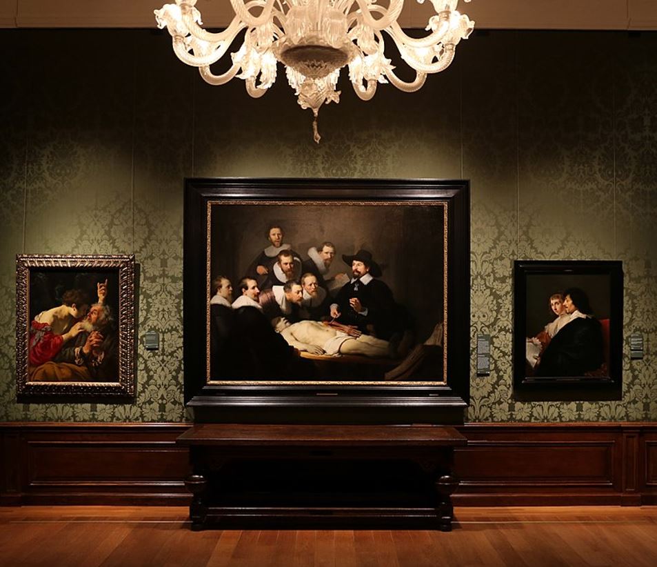 The Anatomy Lesson of Dr. Nicolaes Tulp dimensions