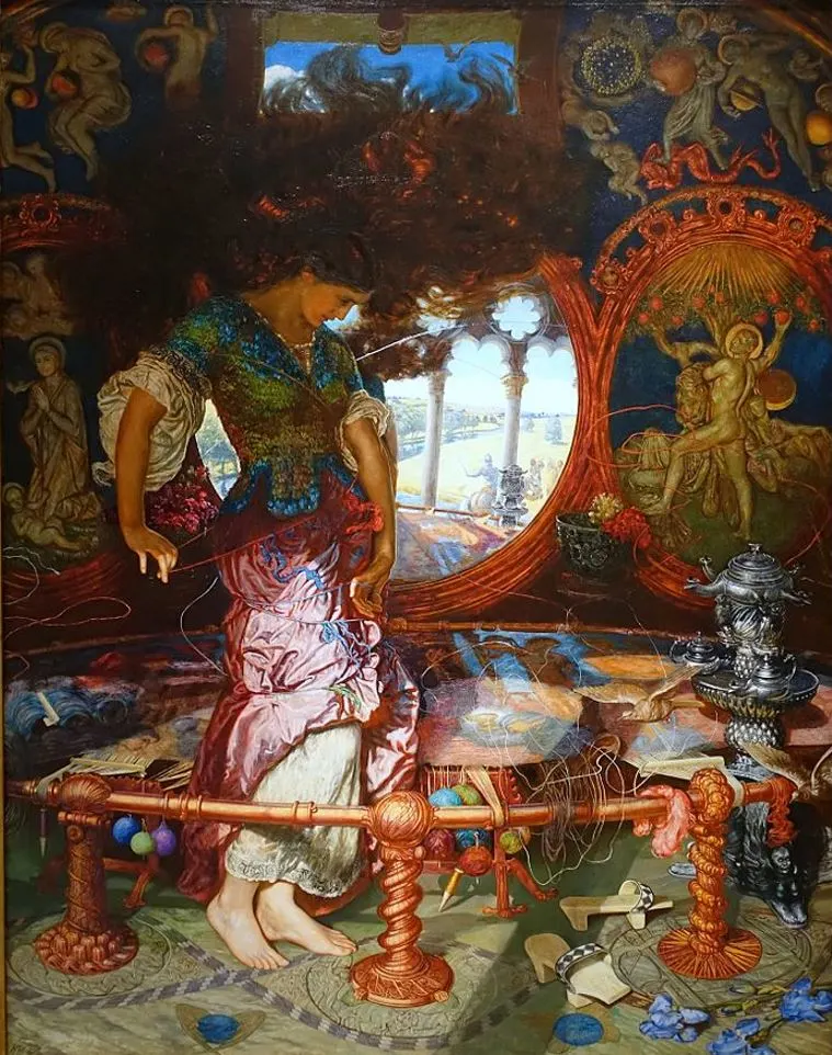 The Lady of Shalott by William Holman Hunt