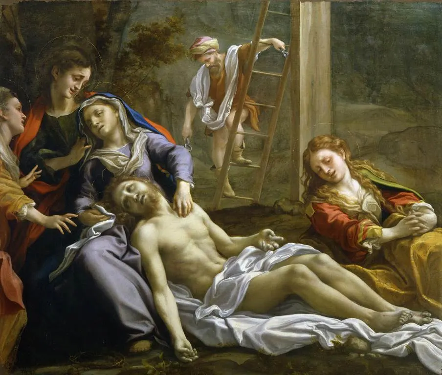 The Lamentation of Christ by Correggio