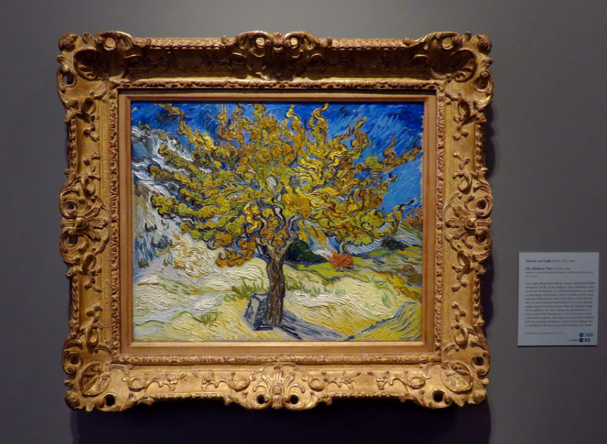 The Mulberry Tree van Gogh dimenisons