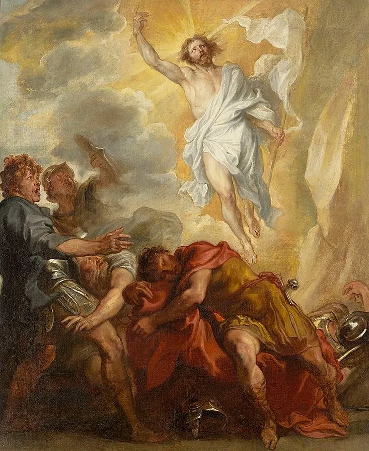 The Resurrection by Anthony van Dyck