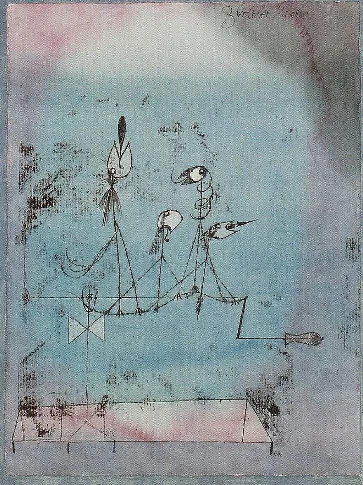 Twittering Machine by Paul Klee