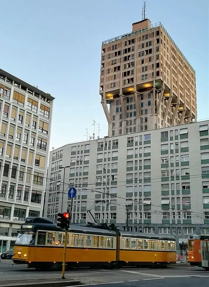 Velasca Tower from Street level