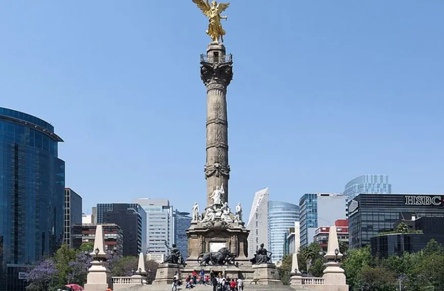Angel of Independence in Mexico City