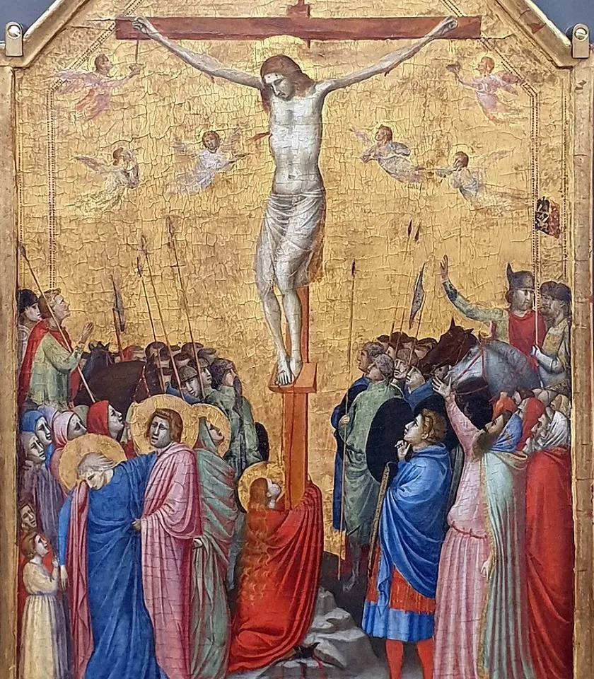 Top 10 Famous Crucifixion Paintings 1 Berlin Crucifixion by Giotto