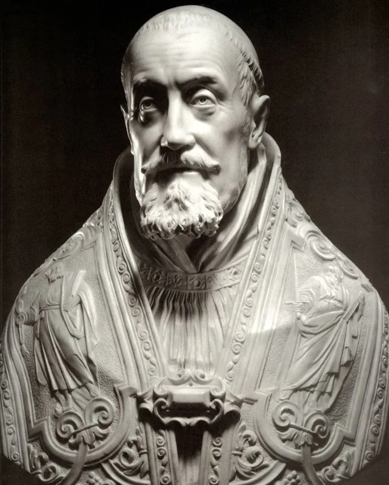 Bust of Pope Gregory XV analysis