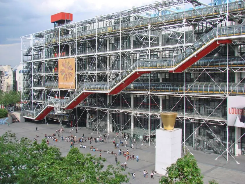 Centre Pompidou art museums in Paris