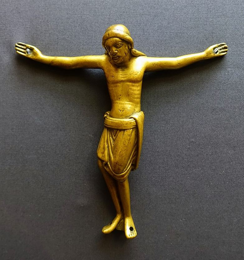 Christ crucified from a Processional Cross by Renier de Huy