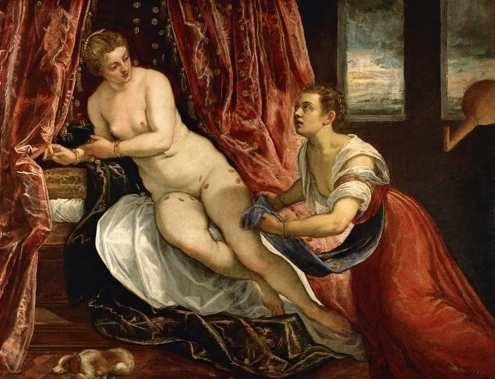Danae by Tintoretto