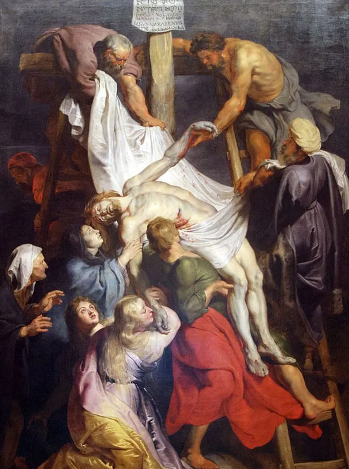Descent from the Cross by Peter Paul Rubens Lille