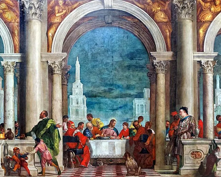 Famous Last Supper Paintings Feast in the House of Levi