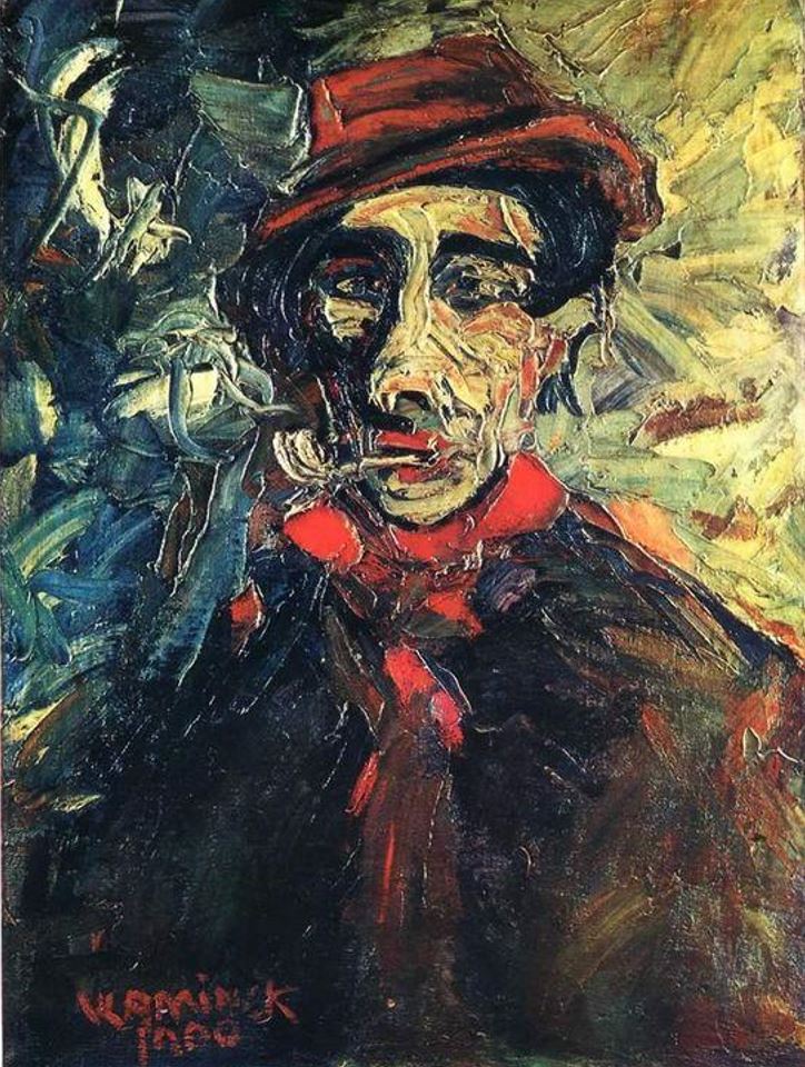 Man with a Pipe by Maurice de Vlaminck