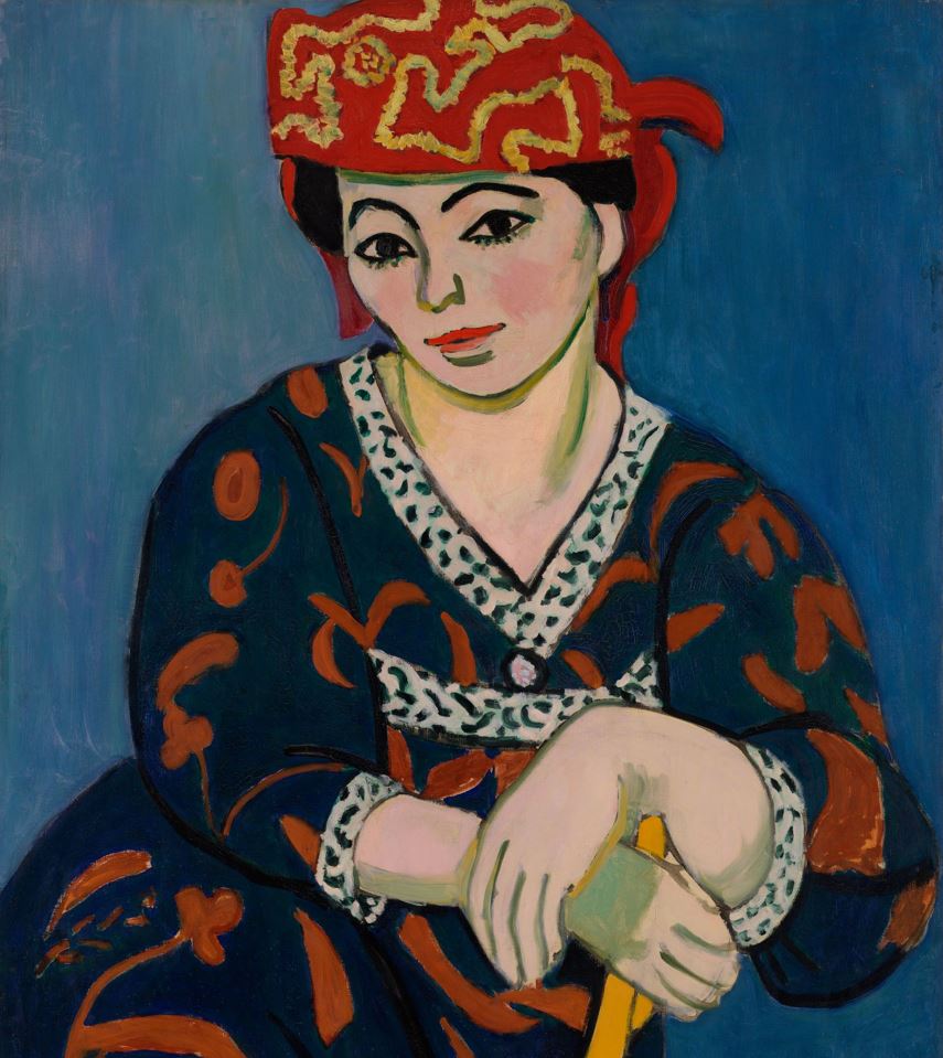 Portrait of Amelie Noellie Matisse Parayreby Henri Matisse