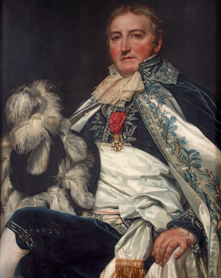 Portrait of Comte Antoine Francais de Nantes by Jacques Louis David