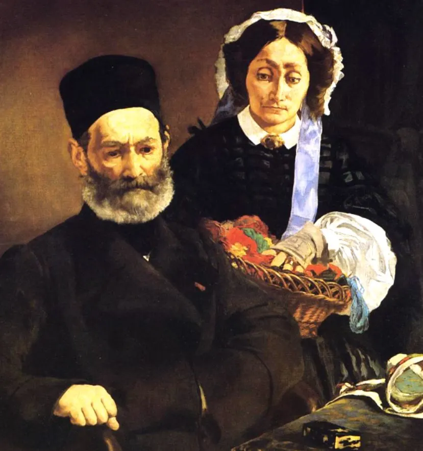 Portrait of Monsieur and Madame Manet