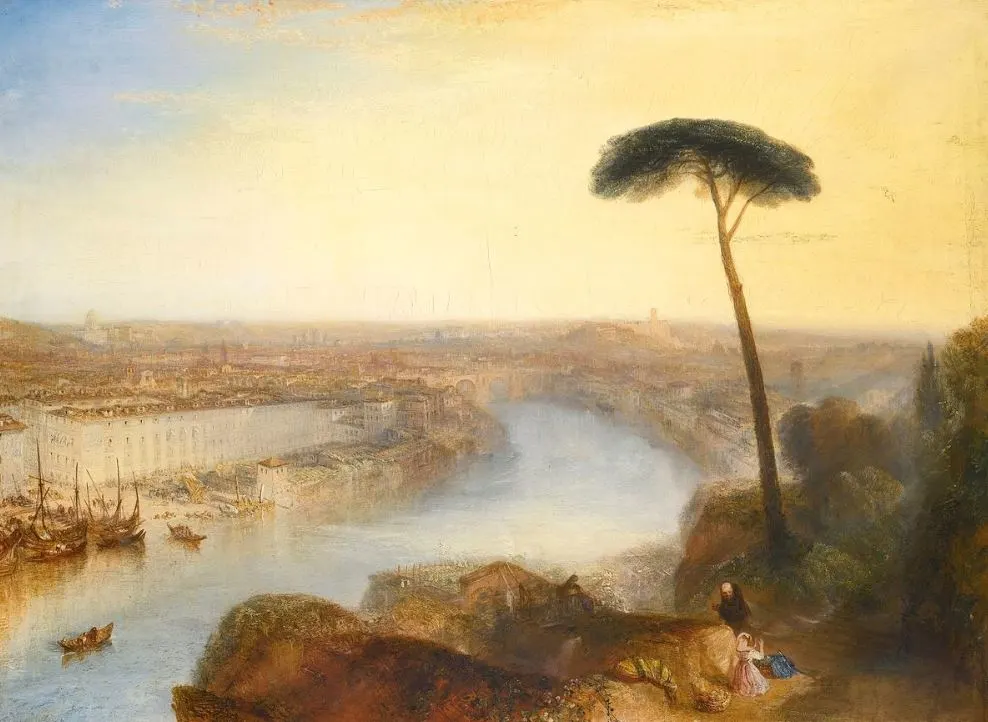 Rome From Mount Aventine by JMW Turner